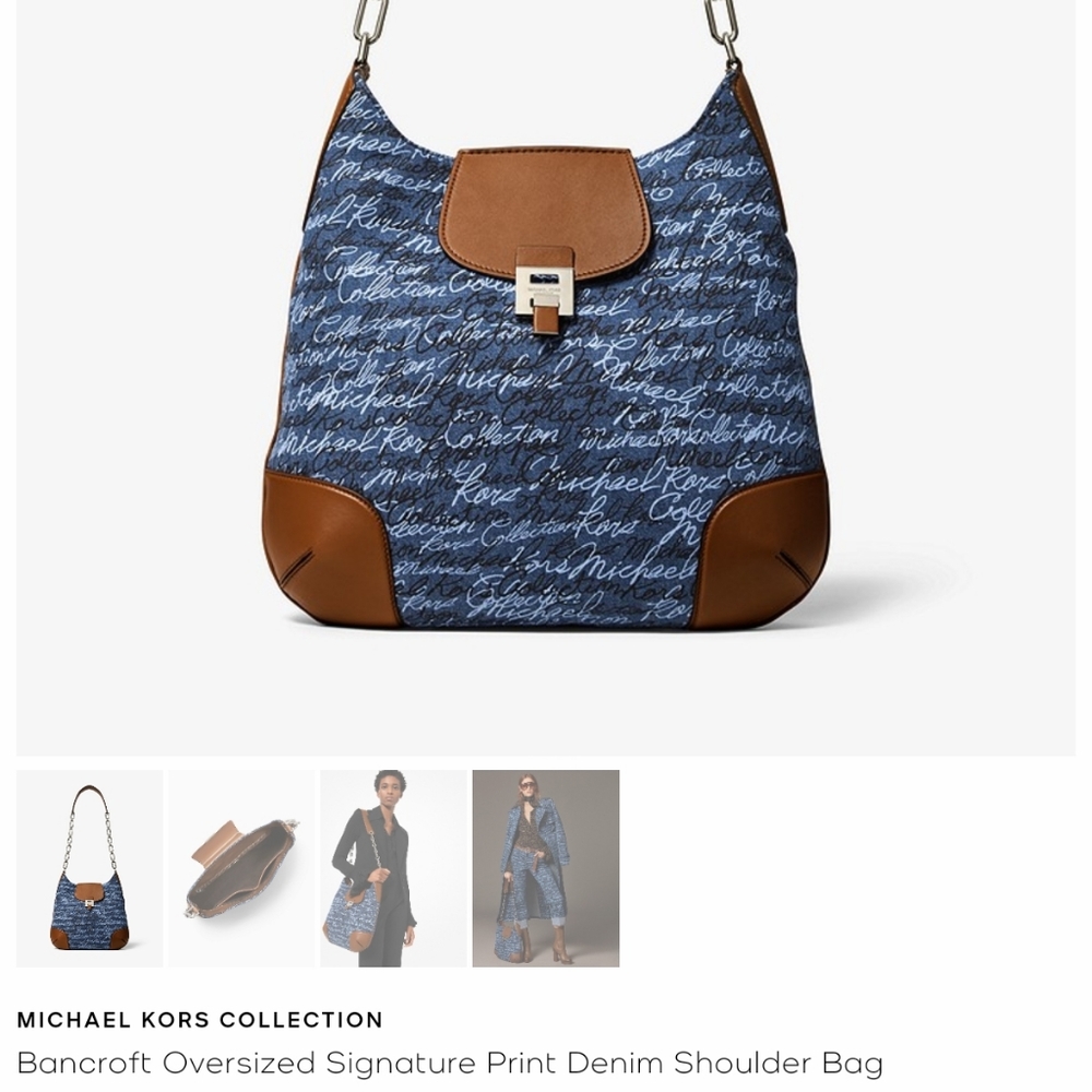 Michael kors collection oversized bag